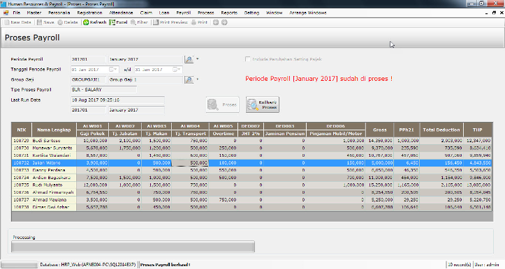 Payroll Process